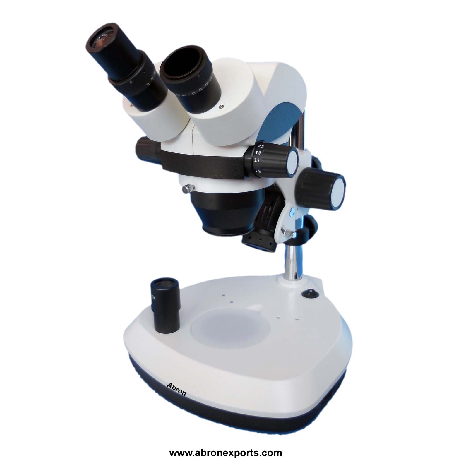 Stereo Zoom Microscope Abron 7x -45x Binocular head dual top-sub